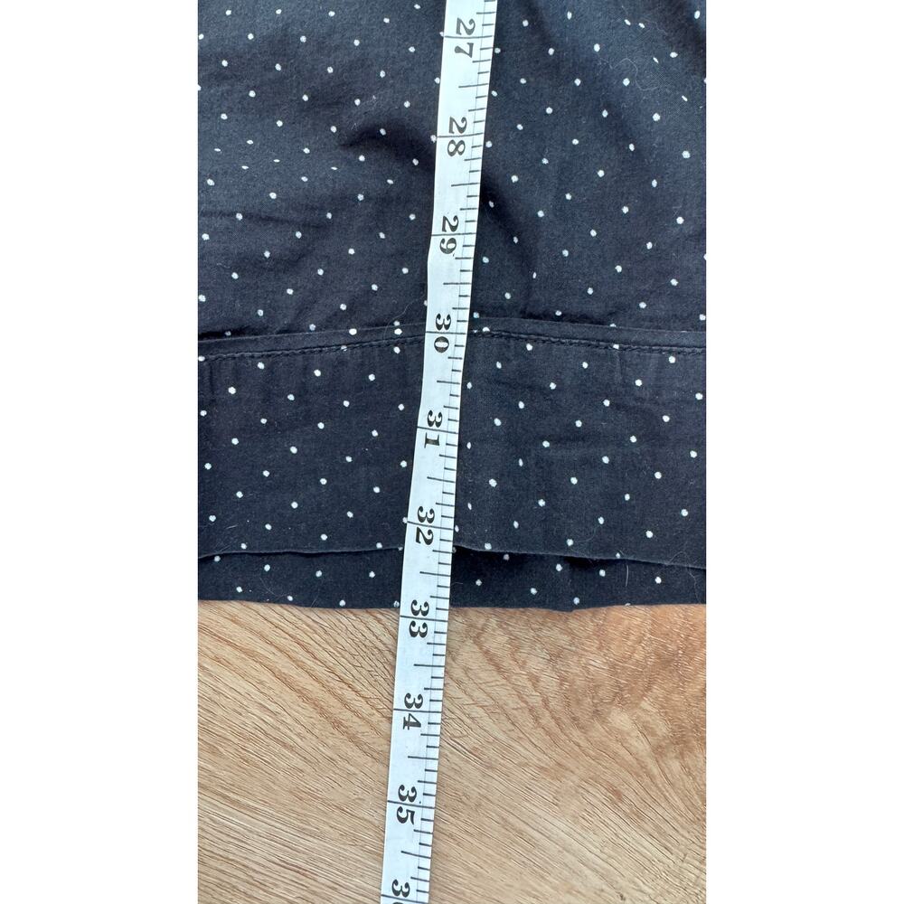 The Great Mini Polka Dot Pajama Set Black Top Cropped Pants Size 1 (Small) - Picture 11 of 12
